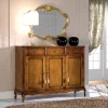 Credenza Classica in Legno Noce Bassano di Lusso Made in Italy - Richard