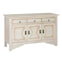 Credenza con 3 Ante e 3 Cassetti in Diverse Finiture Made in Italy - Ganesha