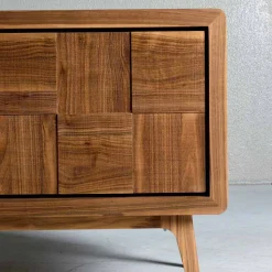Credenza con 3 ante in legno massello design moderno Nensi