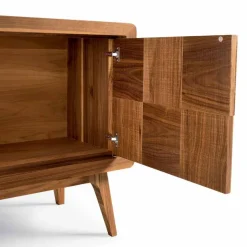 Credenza con 3 ante in legno massello design moderno Nensi