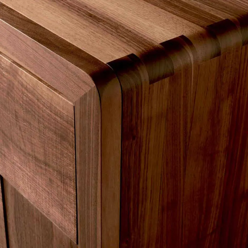 Credenza con 3 ante in legno massello design moderno Nensi