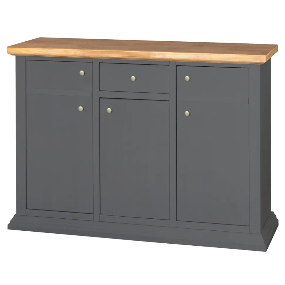Credenza con Struttura in Particelle di Legno Impiallacciato Made in Italy - Odino