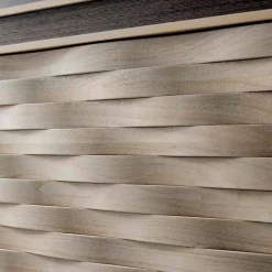 Credenza design moderno in legno massello, l.192xp.50cm, Teresa