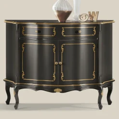 Credenza di Lusso con 2 Ante e 1 Cassetto in Legno Made in Italy - Leonor