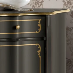 Credenza di Lusso con 3 Ante e 3 Cassetti in Legno Made in Italy - Leonor