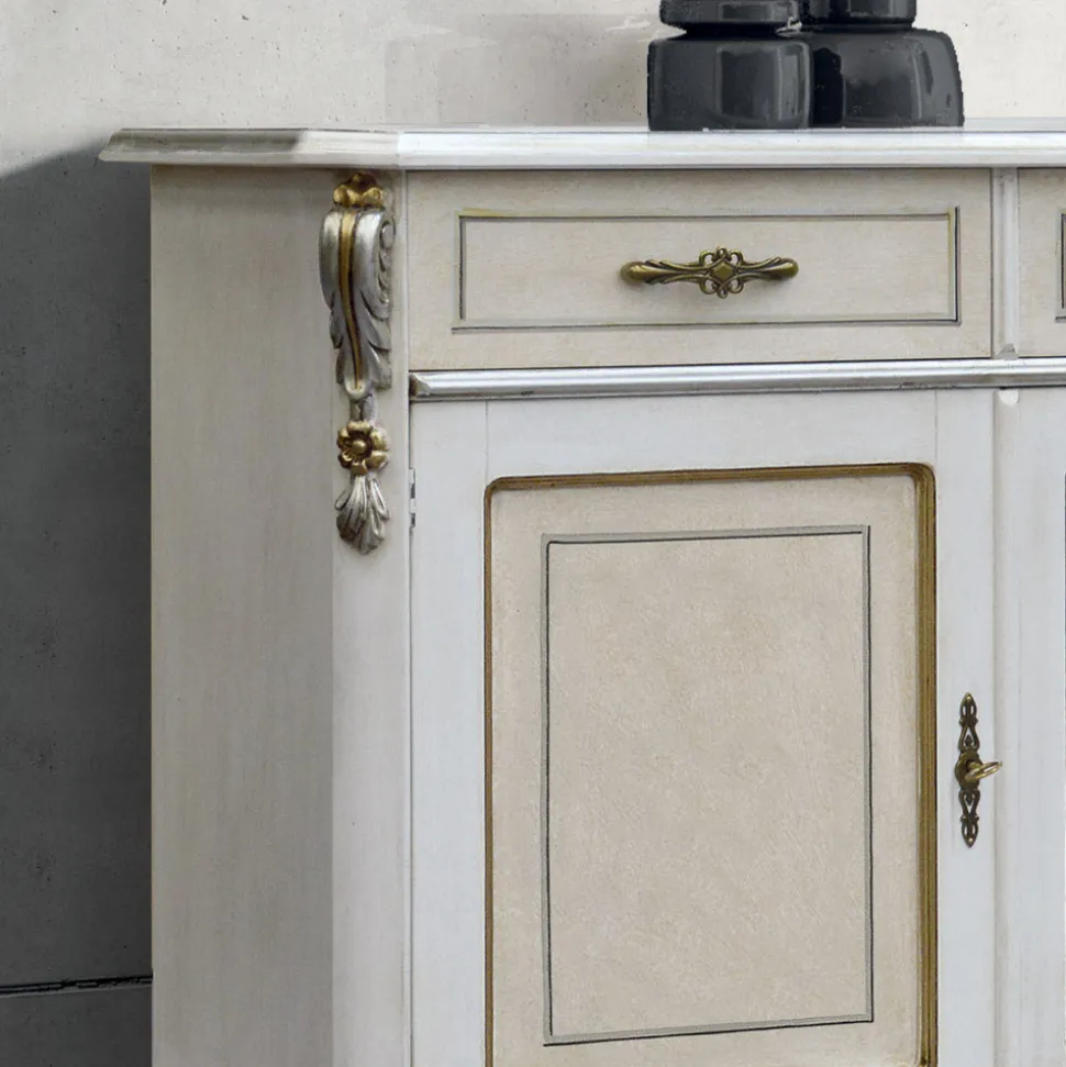Credenza di Lusso in Legno con Ante e Cassetti Made in Italy - Cheverny