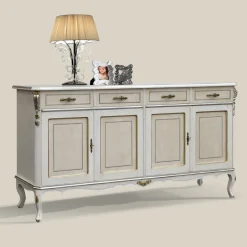 Credenza di Lusso in Legno con Ante e Cassetti Made in Italy - Cheverny