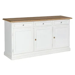 Credenza in Legno con 3 Cassetti e 3 Ante Made in Italy - Uller