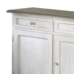 Credenza in Legno con 3 Cassetti e 3 Ante Made in Italy - Uller