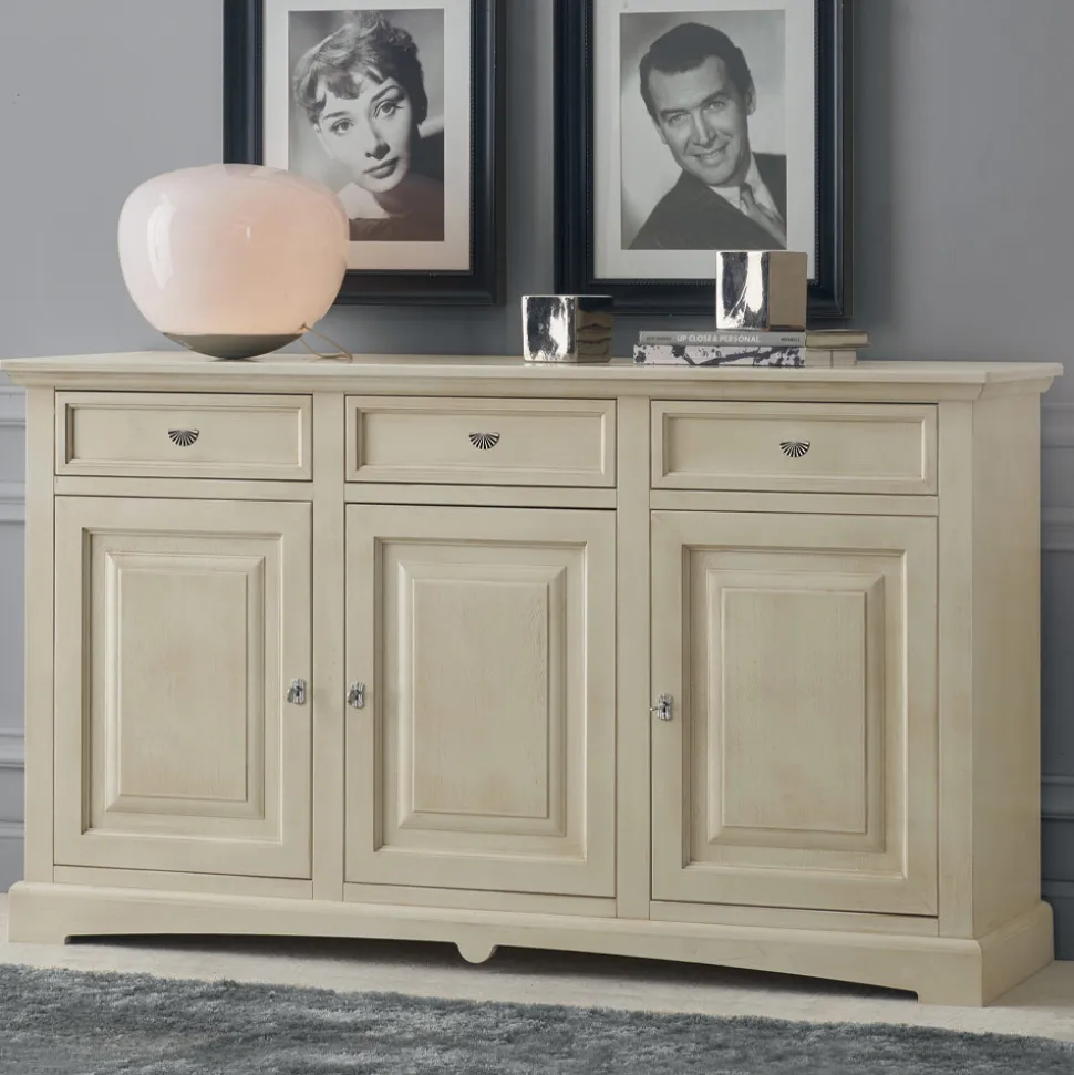 Credenza in Legno di Diverse Finiture Realizzata in Italia - Magni