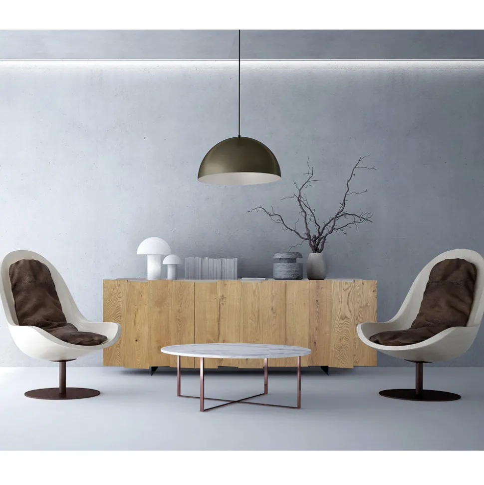 Credenza Living a 3 Ante in Legno Massello Made in Italy – Khal