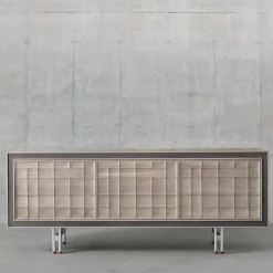 Credenza moderna con 3 ante in legno massello Anna