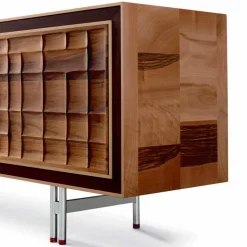 Credenza moderna con 3 ante in legno massello Anna