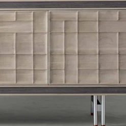 Credenza moderna con 3 ante in legno massello Anna