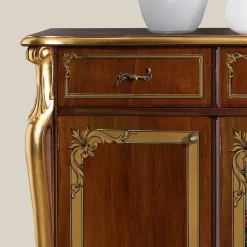 Credenza Soggiorno di Lusso in Legno Classica Made in Italy - Caligola