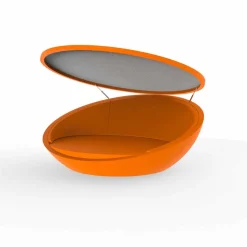 Daybed design moderno Ulm by Vondom, in resina di polietilene