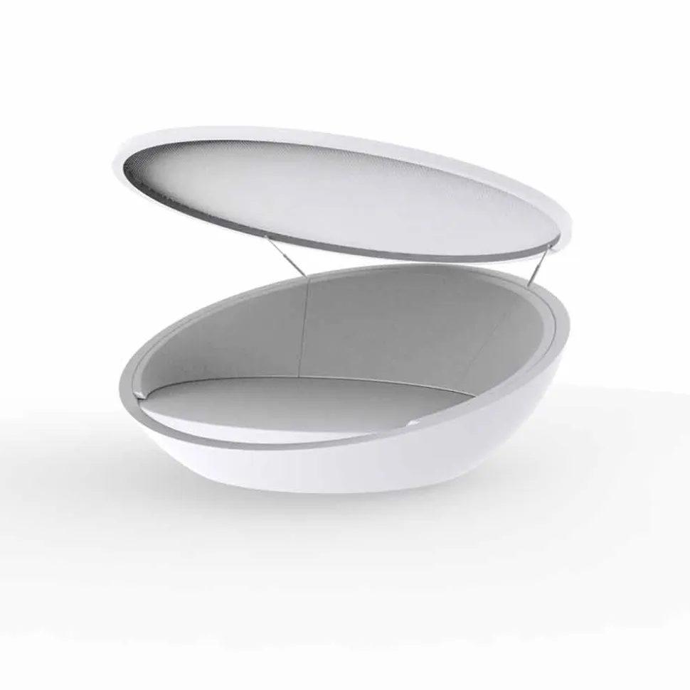 Daybed design moderno Ulm by Vondom, in resina di polietilene