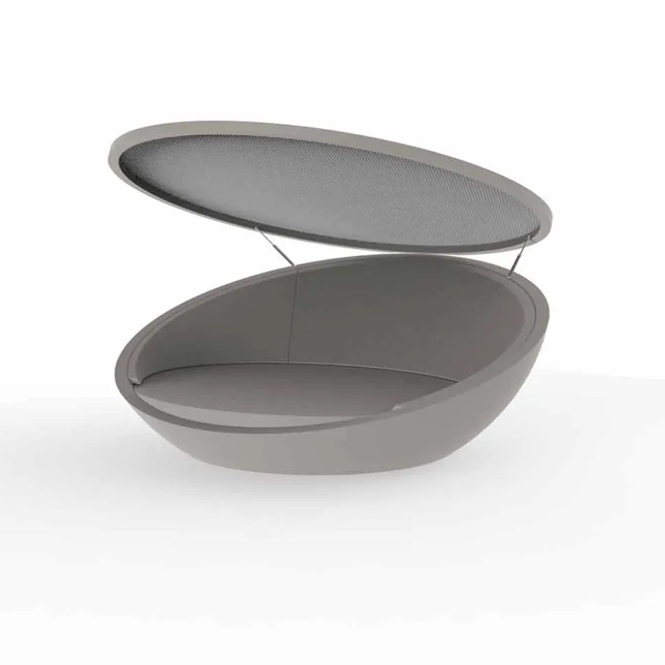 Daybed design moderno Ulm by Vondom, in resina di polietilene