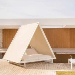 Daybed Esterno in Alluminio e Tessuto Design di Lusso - Frame Vineyard by Vondom
