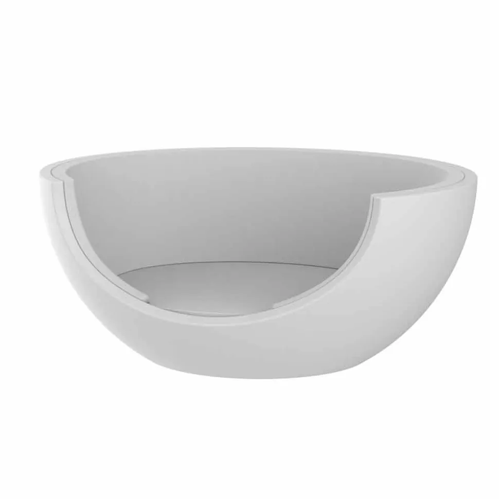 Daybed per Esterno Design Circolare di Lusso in Polietilene - Ulm Moon by Vondom