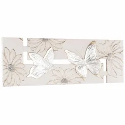 Dipinto fatto a mano a doppia-elle con farfalle made in Italy Martina