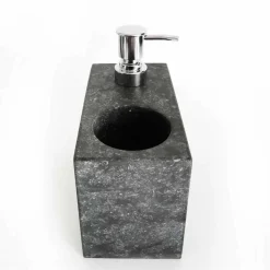 Dispenser per Sapone Liquido con Bicchiere in Marmo Made in Italy - Clik