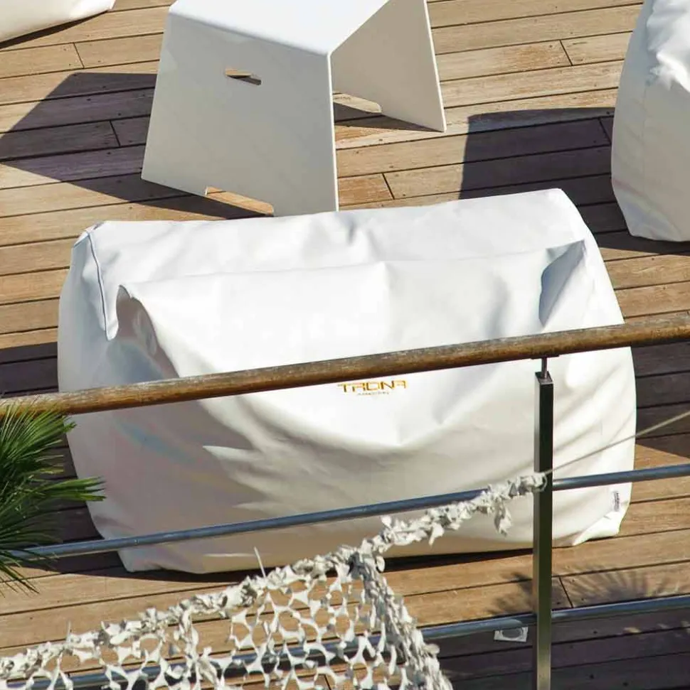 Divano Cloud di Trona in ecopelle nautica Eco-Friendly made in Italy