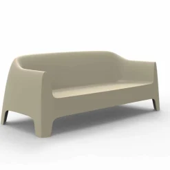 Divano da esterno design moderno Solid by Vondom in polipropilene, 4 pezzi