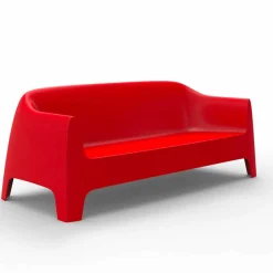 Divano da esterno design moderno Solid by Vondom in polipropilene, 4 pezzi