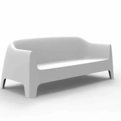 Divano da esterno design moderno Solid by Vondom in polipropilene, 4 pezzi