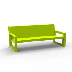Divano da esterno Frame by Vondom, in resina di polietilene, di design