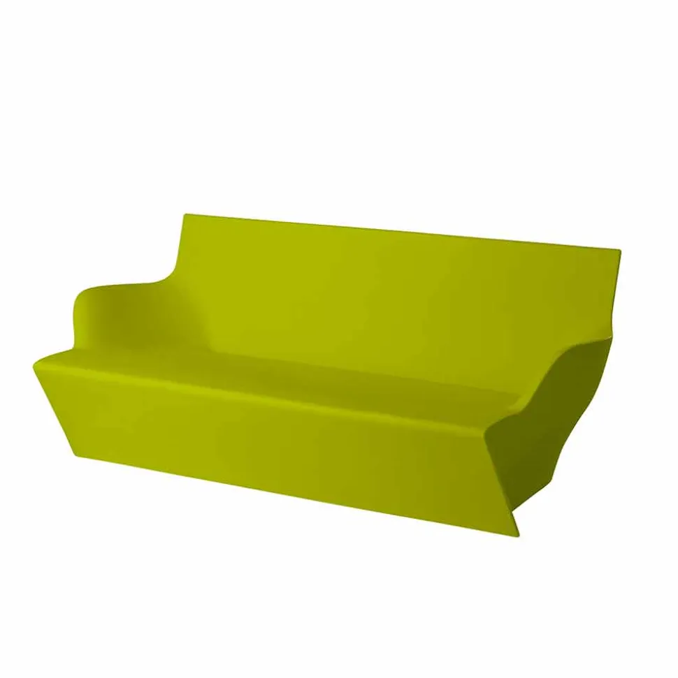 Divano da giardino con braccioli Slide Kami Yon fatto in Italia