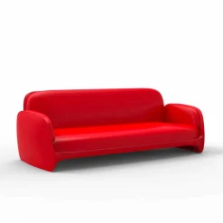 Divano da giardino in polietilene design moderno Pezzettina by Vondom