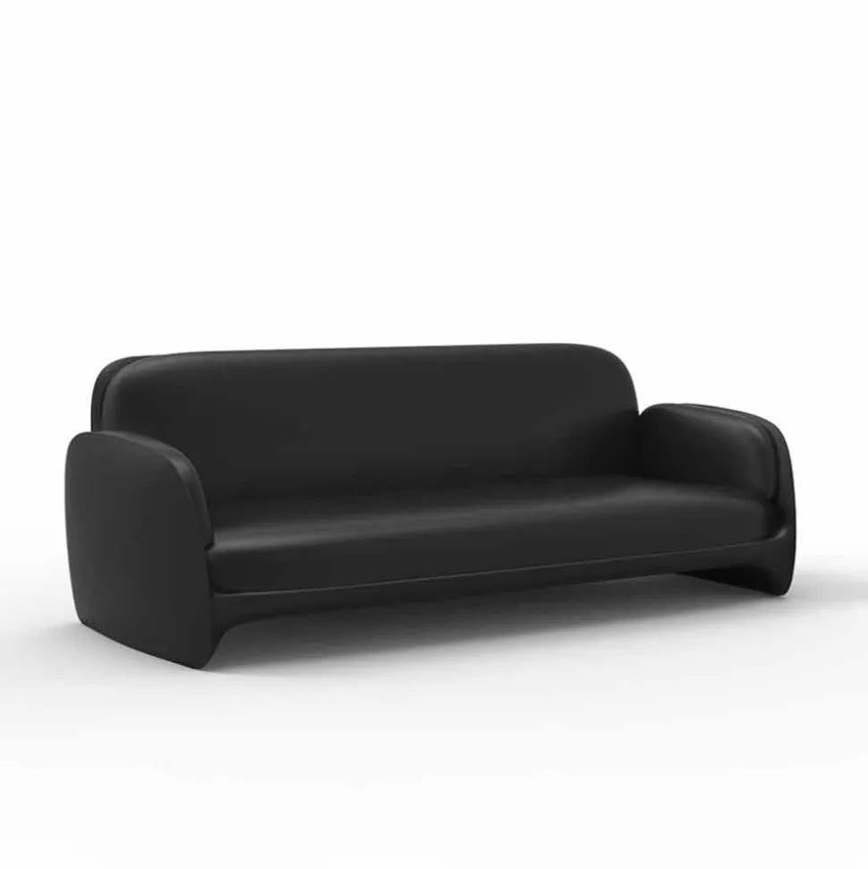 Divano da giardino in polietilene design moderno Pezzettina by Vondom