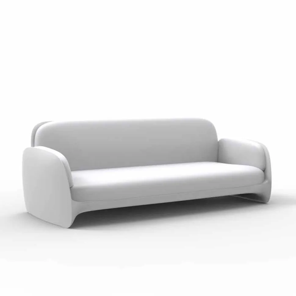 Divano da giardino in polietilene design moderno Pezzettina by Vondom