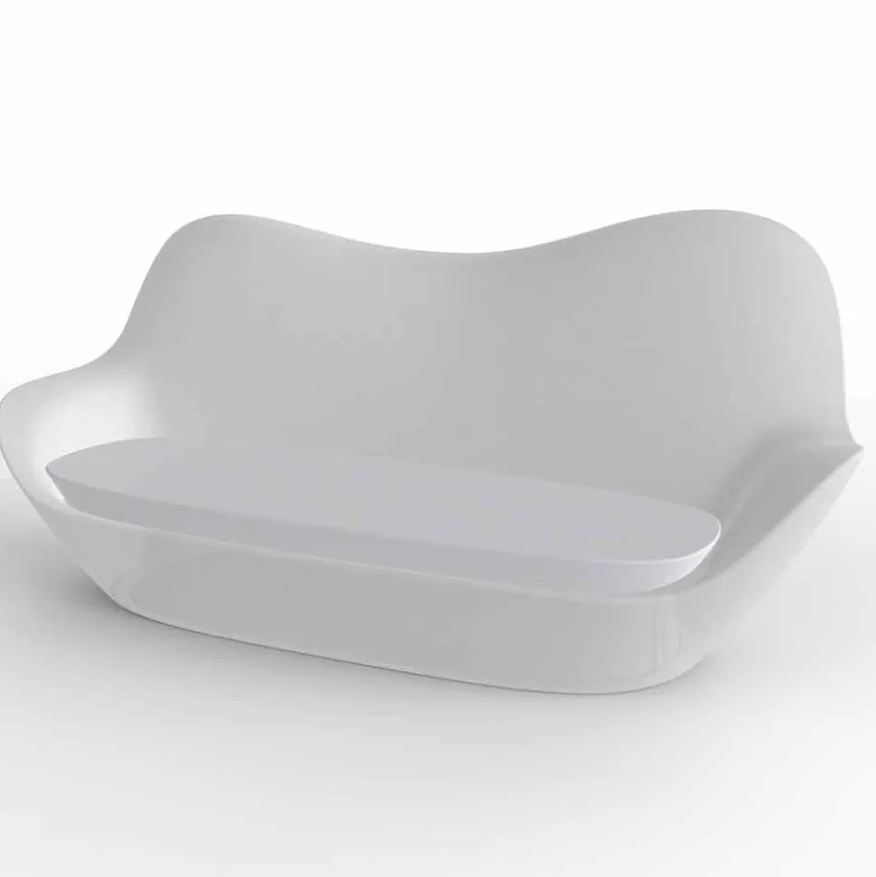Divano da giardino in polietilene design moderno Sabinas by Vondom