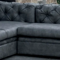 Divano da Salotto con Poggiatesta Reclinabile Made in Italy - Scatenato