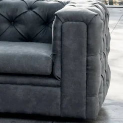 Divano da Salotto con Poggiatesta Reclinabile Made in Italy - Scatenato