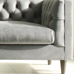 Divano da Salotto con Struttura e Piedini in Legno Made in Italy - Comico