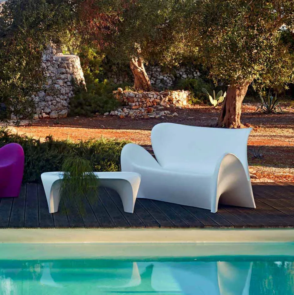 Divano da Salotto Esterno o Interno Design Colorato in Plastica - Lily by Myyour