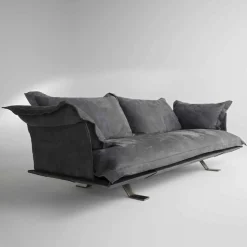 Divano design moderno in pelle Shita, 170, 220 oppure 250 cm