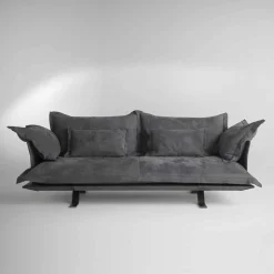 Divano design moderno in pelle Shita, 170, 220 oppure 250 cm