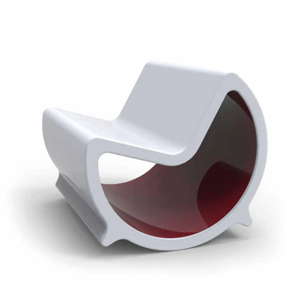 Divano Dondolo 2 Posti Design Moon Made in Italy