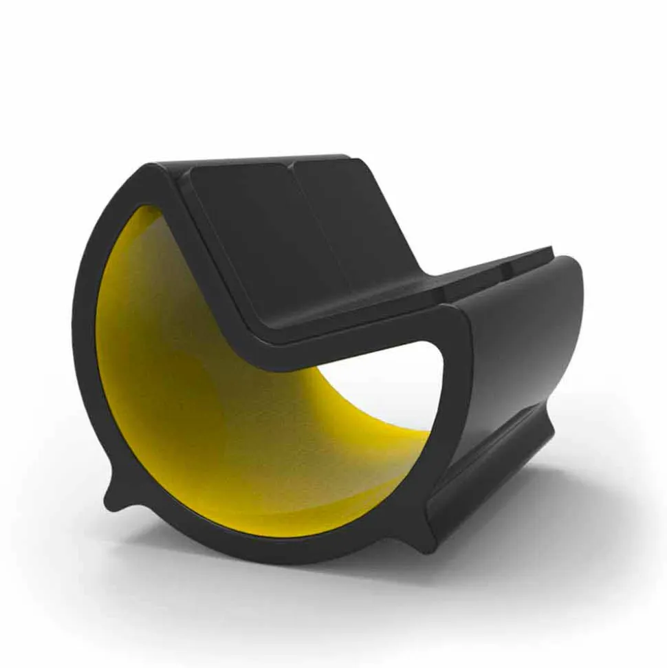 Divano Dondolo 2 Posti Design Moon Made in Italy