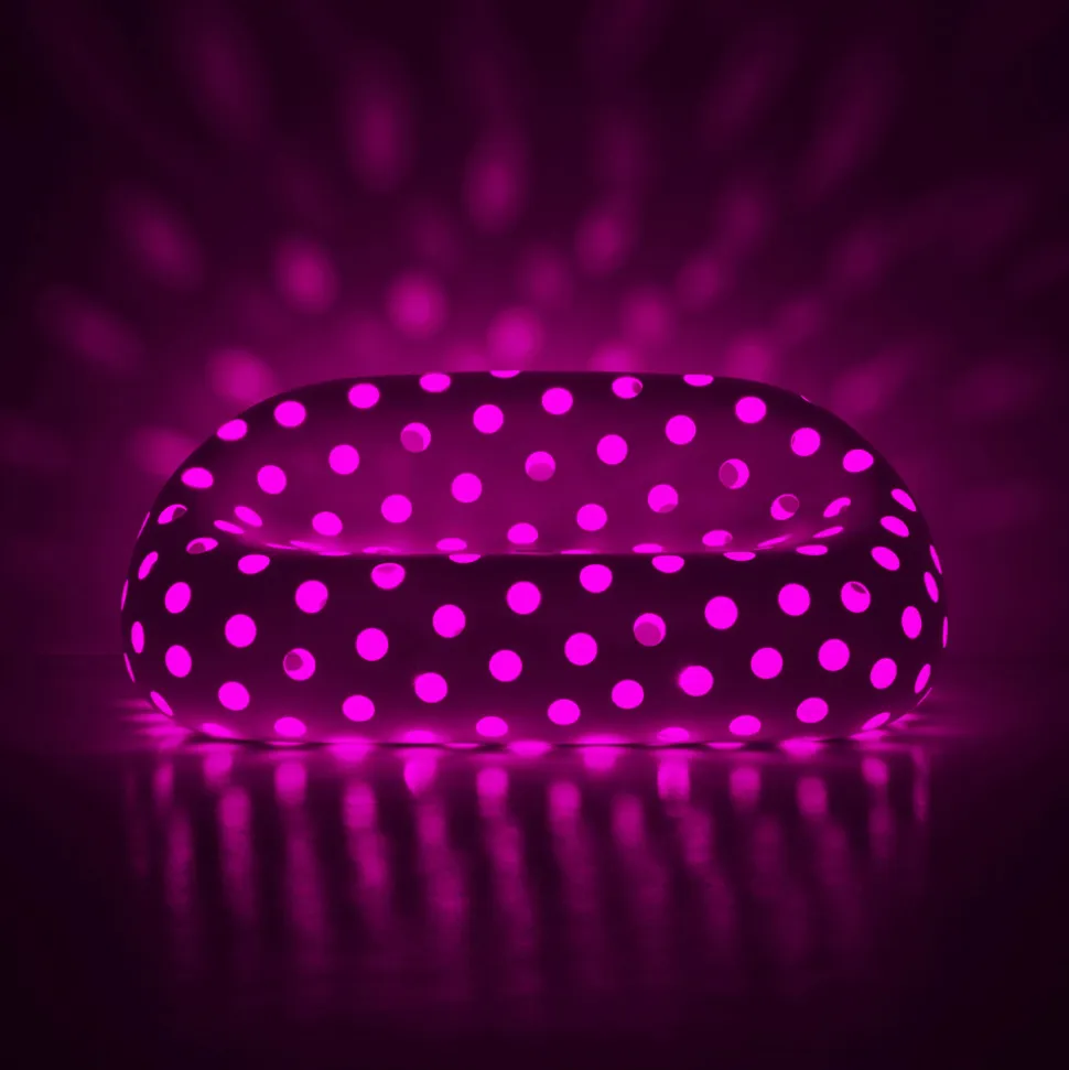 Divano Luminoso da Esterno in Polietilene con LED Made in Italy - Asso