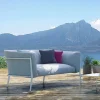 Divano Moderno da Esterno o Interno Sfoderabile Design Made in Italy - Carminio