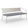 Divano 2 Posti per il Giardino con Cuscino Incluso Made in Italy - Prato