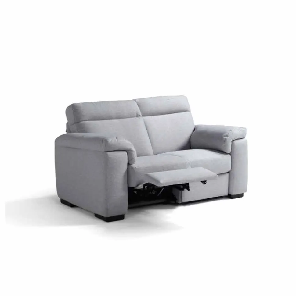 Divano relax elettrico 2 posti,2 sedute elettriche Lilia,made in Italy