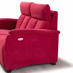 Divano relax elettrico 2posti,2 sedute elettriche Gelso,design moderno