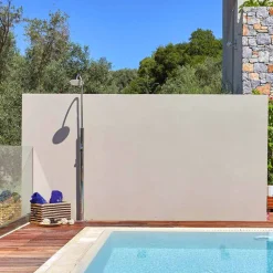 Doccia da Giardino in Acciaio con Rubinetto Temporizzato Made in Italy - Norton